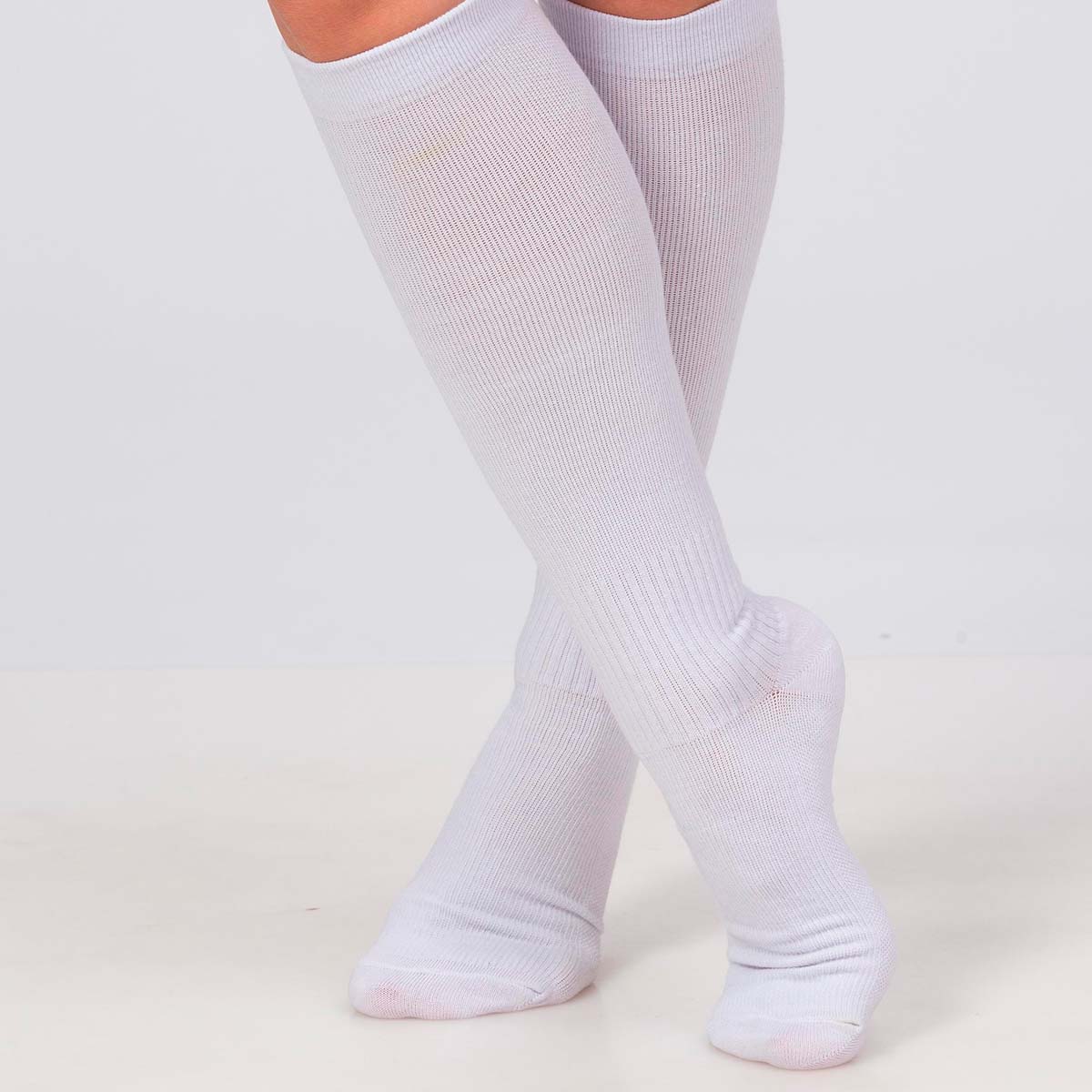 Trofé støttestrømper, hvid - 01600 - 1000 - White