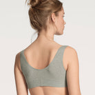 Calida Elastic Bustier BH top, grå - 2138 - 096 - Stone Melange