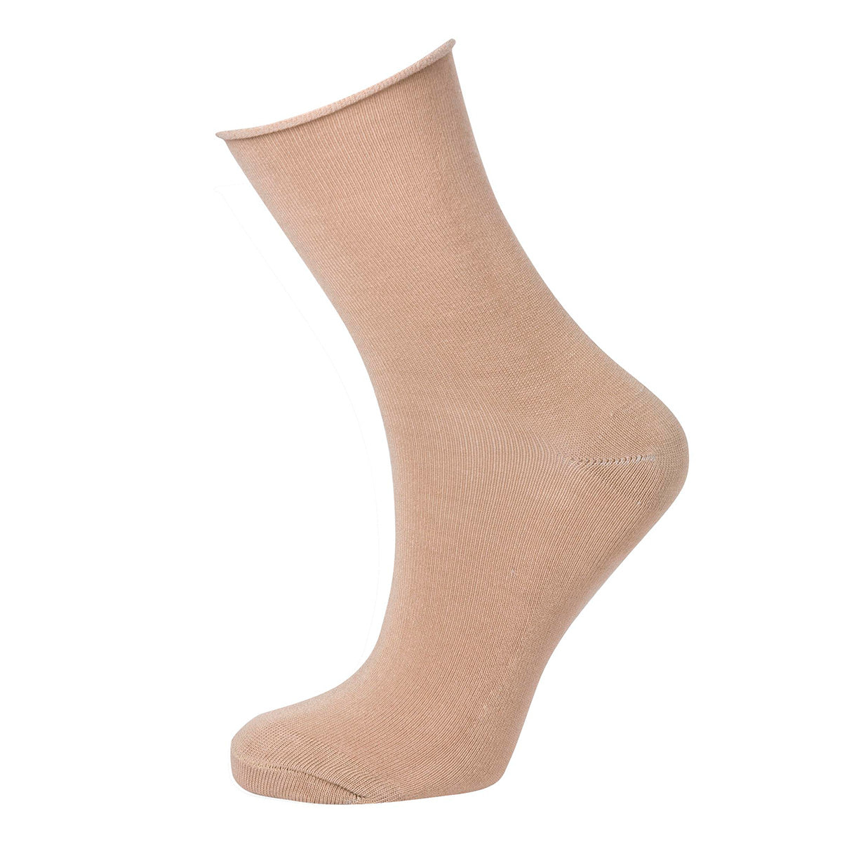 Trofé bambusstrømper, beige - 02500 - 1600 - Beige