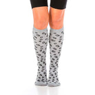 Trofé støttestrømper, leopard - 02601 - 1222 - Grey