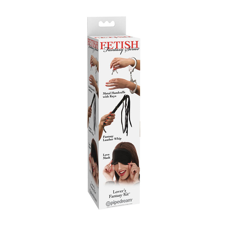 Obsessive Lover´s Fantasy Kit Bondage sæt, sort - 05431360000 - Black - Black