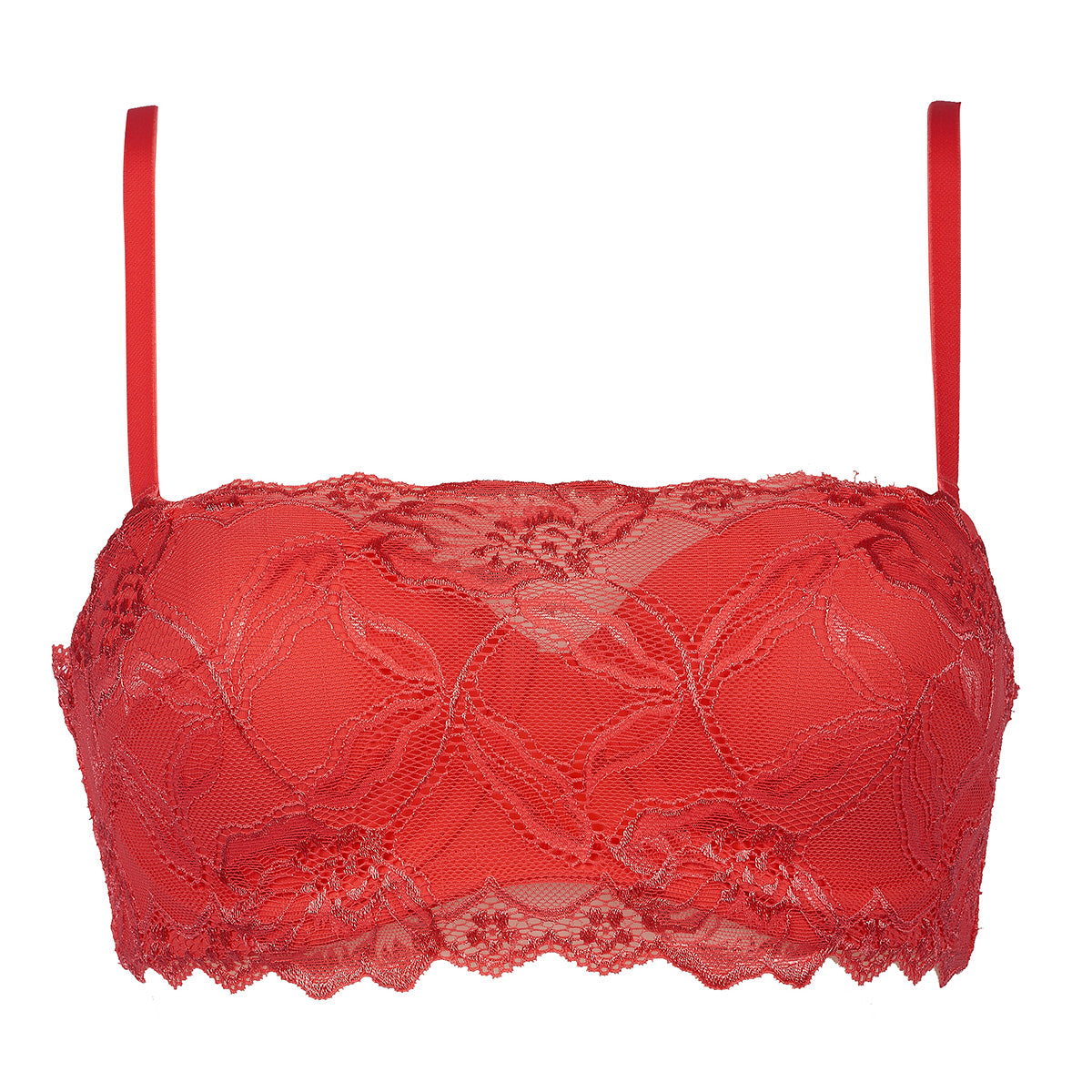 After Eden Anna bandeau, koralrød - 10.09.5165 - 048 - Bright Pink