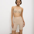 Triumph Doreen + Cotton 01 N BH uden bøjle, beige - 10004928 - 0026 - Skin