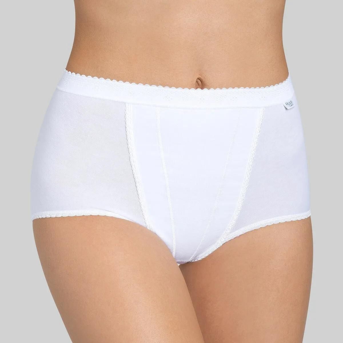 Sloggi Control maxi trusse, hvid - 10005203 - 0003 - White