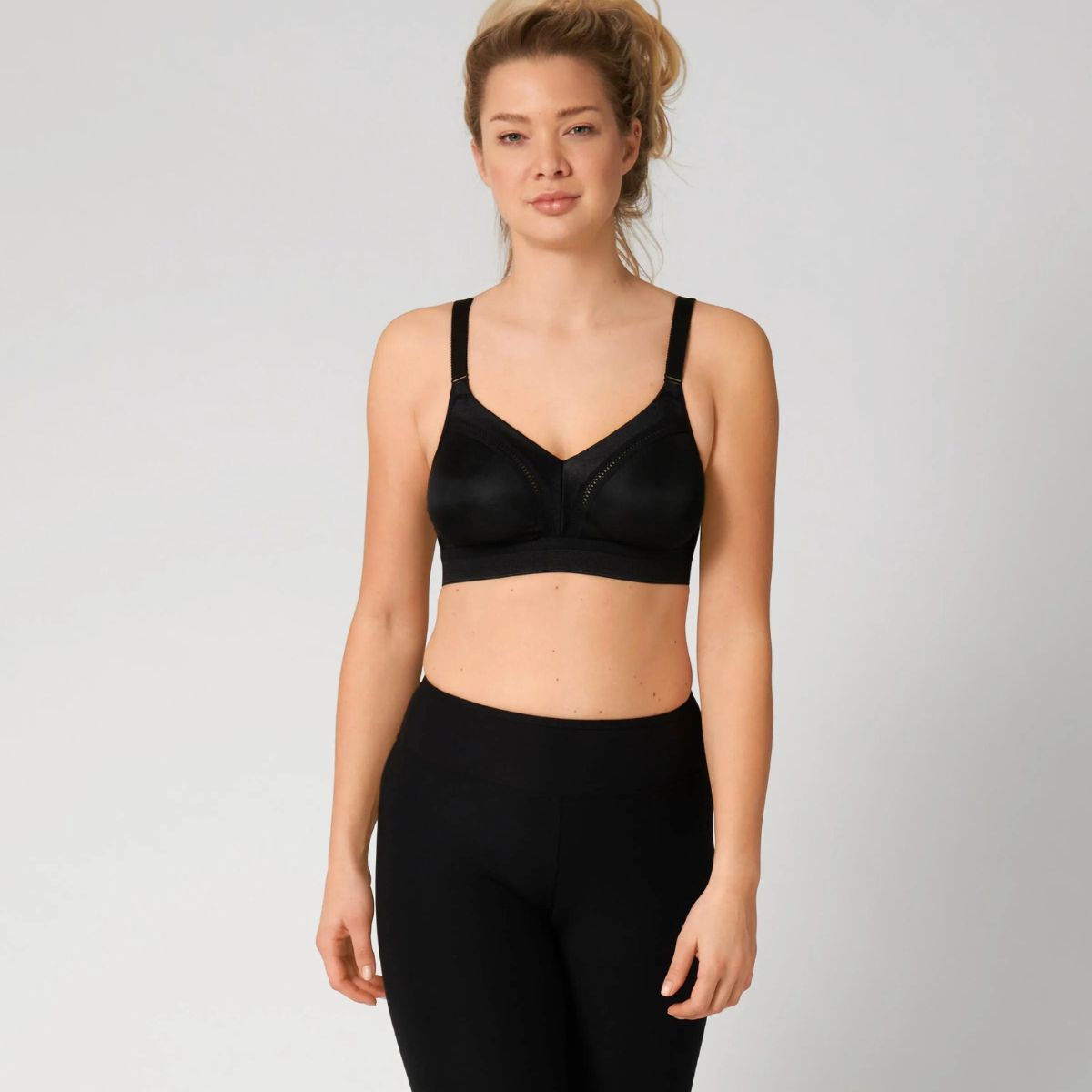 Triumph Triaction Workout N sports BH, sort - 10006486 - 0004 - Black
