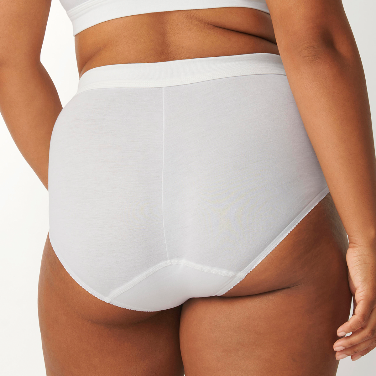 Sloggi Double Comfort maxi trusse, hvid - 10010178 - - White