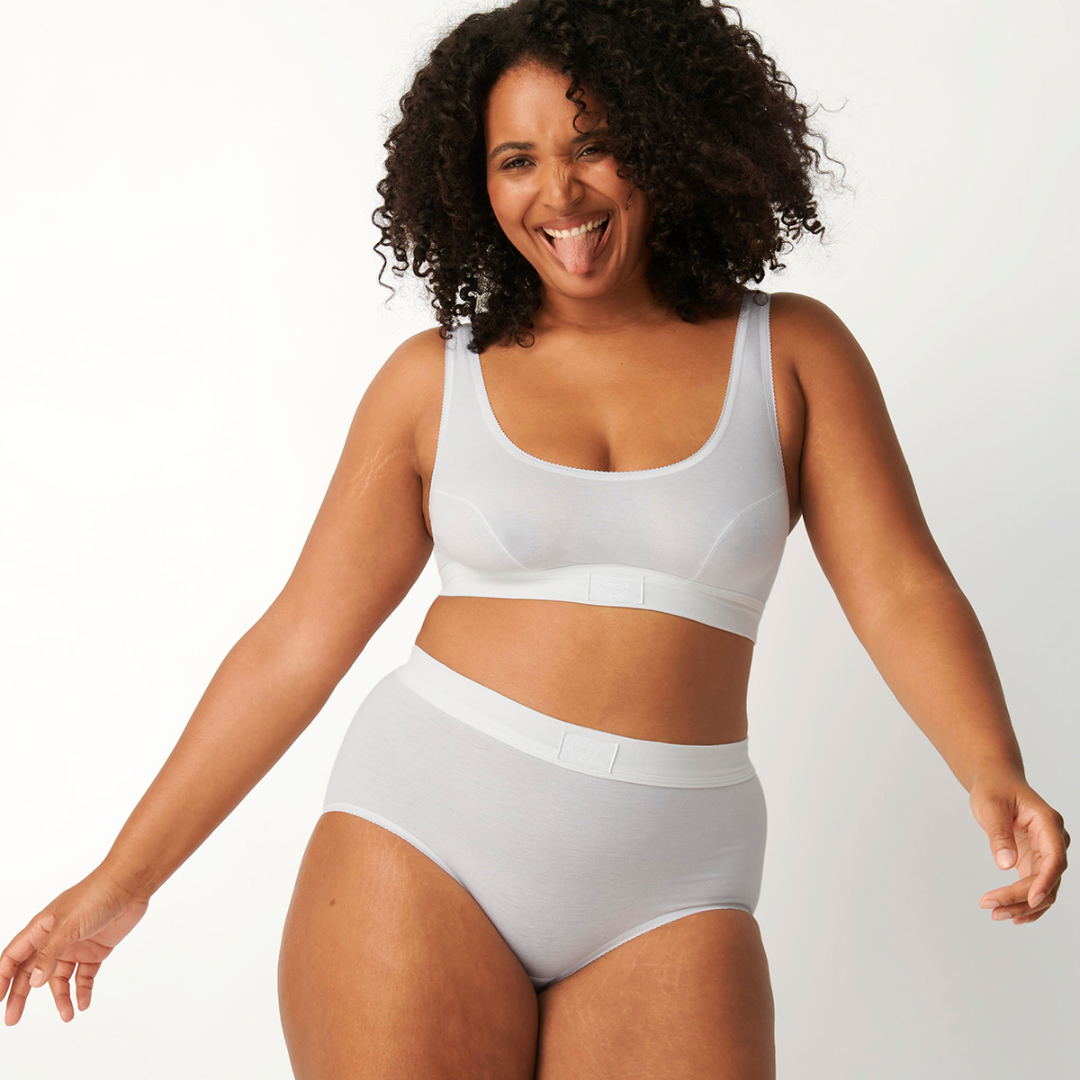 Sloggi Double Comfort maxi trusse, hvid - 10010178 - - White