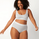 Sloggi Double Comfort maxi trusse, hvid - 10146348 - 0003 - White