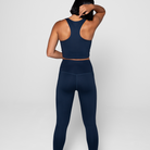 Girlfriend Collective Paloma sports BH, blå - 1002 - Midnight - Midnight