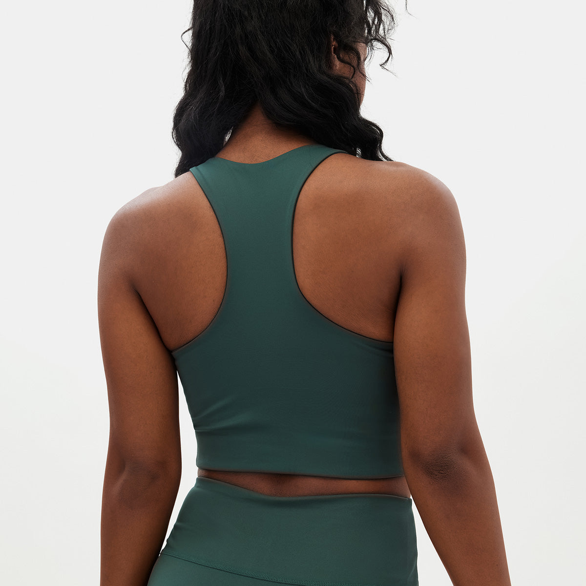 Girlfriend Collective Paloma sports BH, grøn - 1002 - MOSS - Moss