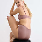 Sloggi Romance maxi trusse, rosa - 10031897 - 1141 - Cacao