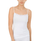 Calida Etude Toujours Spaghetti top, hvid - 10092 - 001 - White