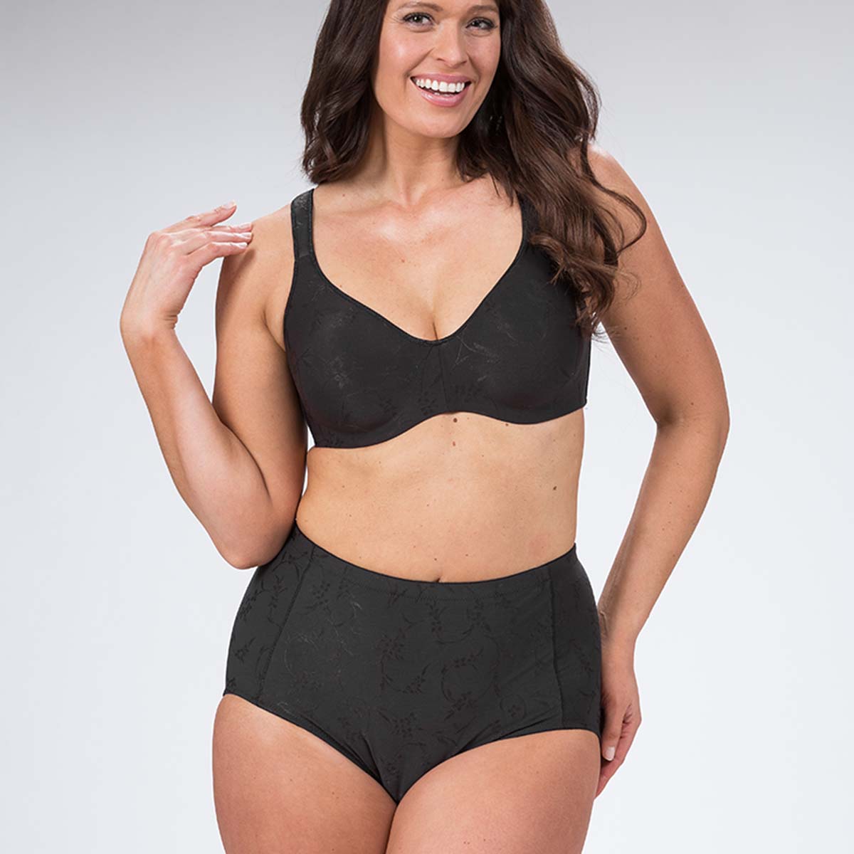 Trofé Emma BH uden bøjle, sort - 10105 - 1200 - Black