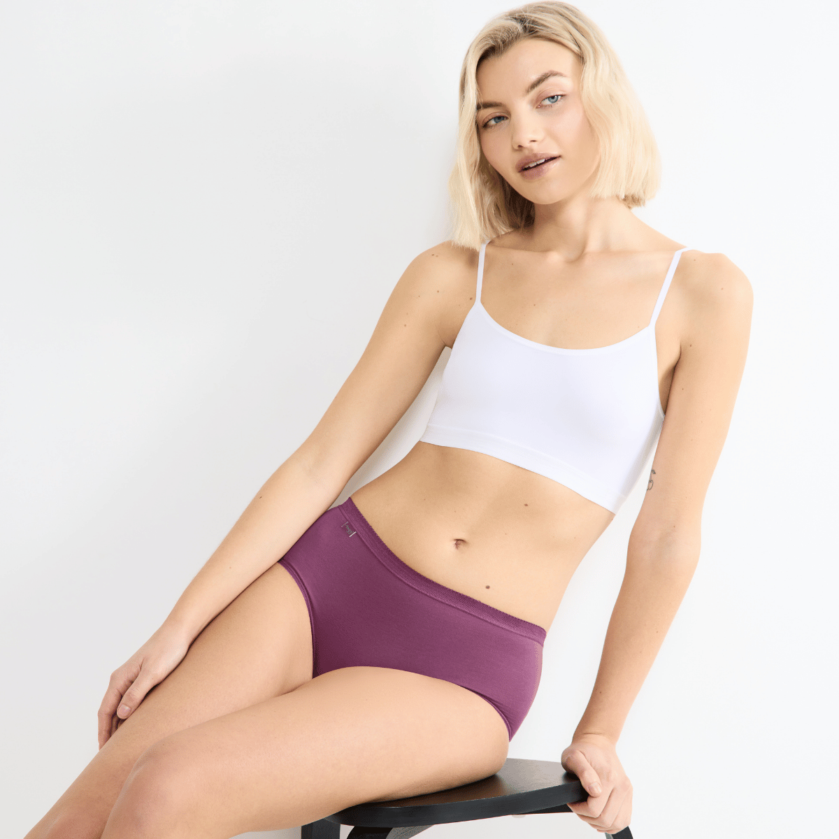 Sloggi Basic+ 3-Pack midi trusse, multi - 10107163 - V013 - Multiple Colours