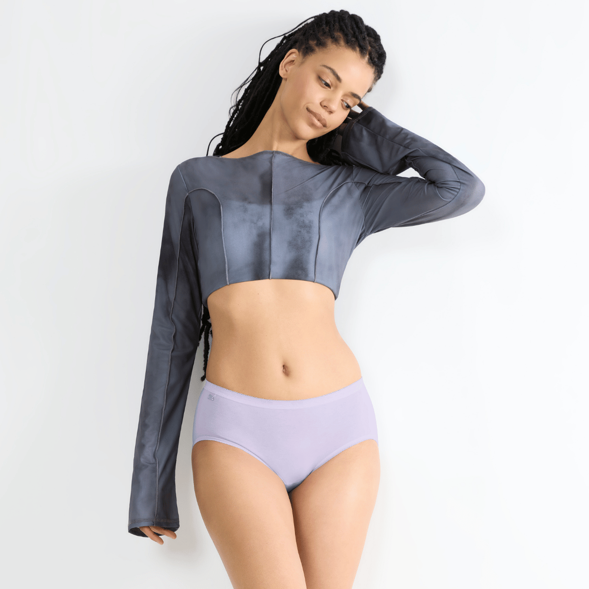Sloggi Basic+ 3-Pack midi trusse, multi - 10107163 - V019 - Multiple Colours