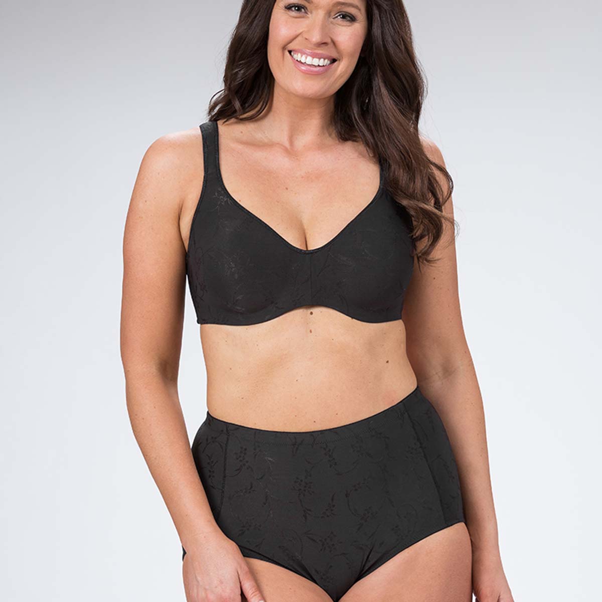 Trofé Ebba BH med bøjle, sort - 10115 - 1200 - Black