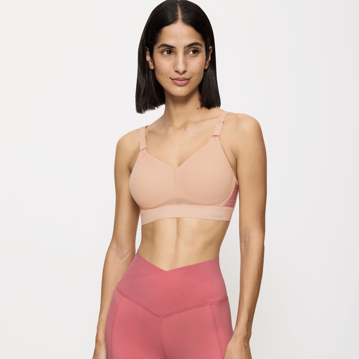 Triumph Triaction Hybrid Lite P sports BH, lyserød - 10162782 - 3422 - Peach