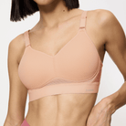 Triumph Triaction Hybrid Lite P sports BH, lyserød - 10162782 - 3422 - Peach