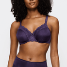 Triumph Ladyform Soft W BH med bøjle, lilla - 10166306 - 00EH - Royal Purple