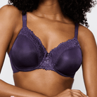 Triumph Ladyform Soft W BH med bøjle, lilla - 10166306 - 00EH - Royal Purple