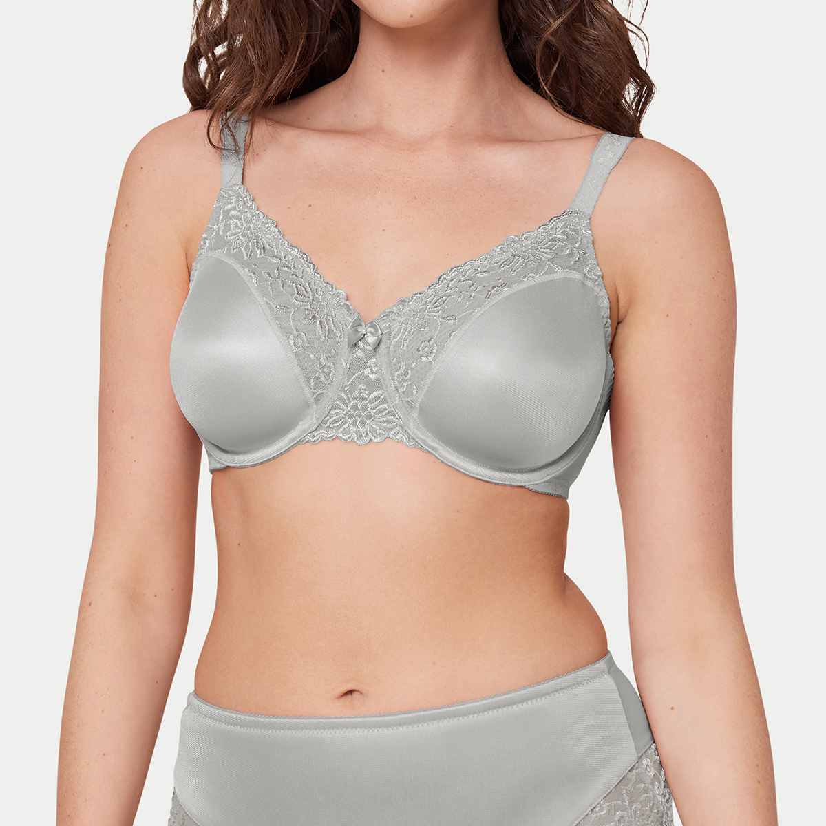 Triumph Ladyform Soft W BH med bøjle, grå - 10166306 - 00FU - Grey
