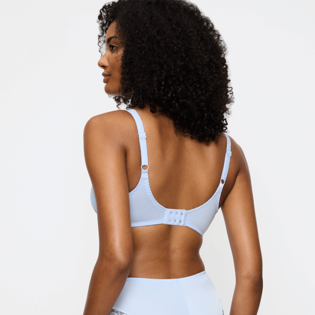Triumph Ladyform Soft W BH med bøjle, lyseblå - 10166306 - 00SA - Ice