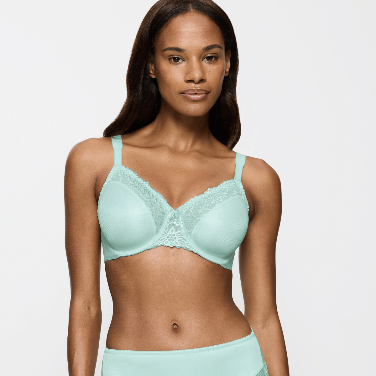 Triumph Ladyform Soft W BH med bøjle, turkis - 10166306 - 1186 - Turquise
