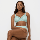 Triumph Ladyform Soft W BH med bøjle, turkis - 10166306 - 1186 - Turquise