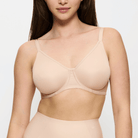 Triumph Urban Minimizer W BH med bøjle, beige - 10166836 - 00NZ - Nude Beige