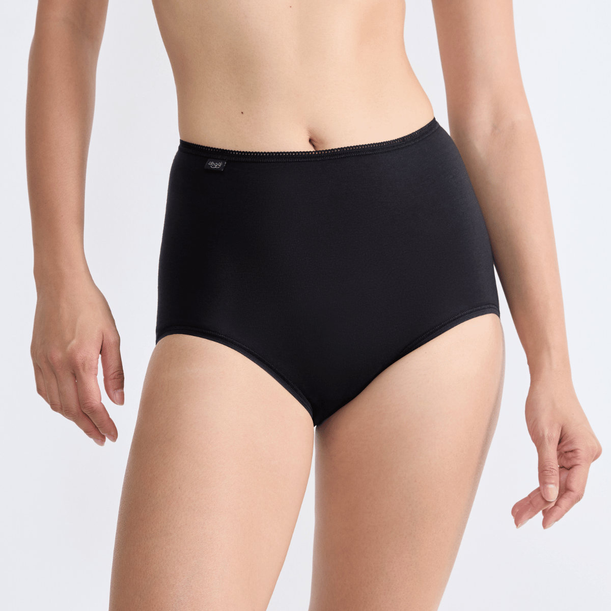 Sloggi 24/7 3-pak maxi trusse, sort - 10167216 - 0004 - Black