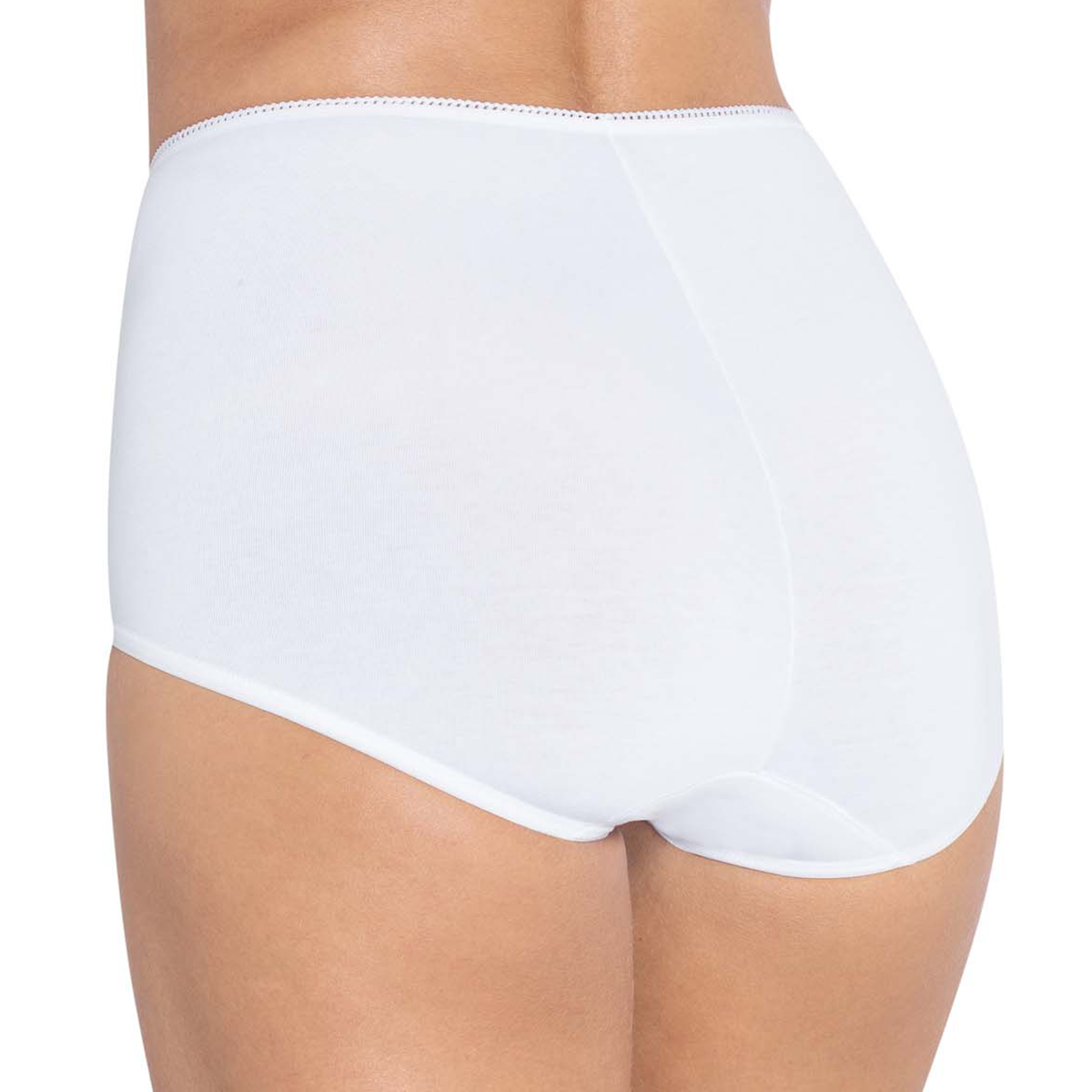 Sloggi 24/7 Cotton H 3-Pack maxi trusse, hvid - 10167220 - 0003 - White