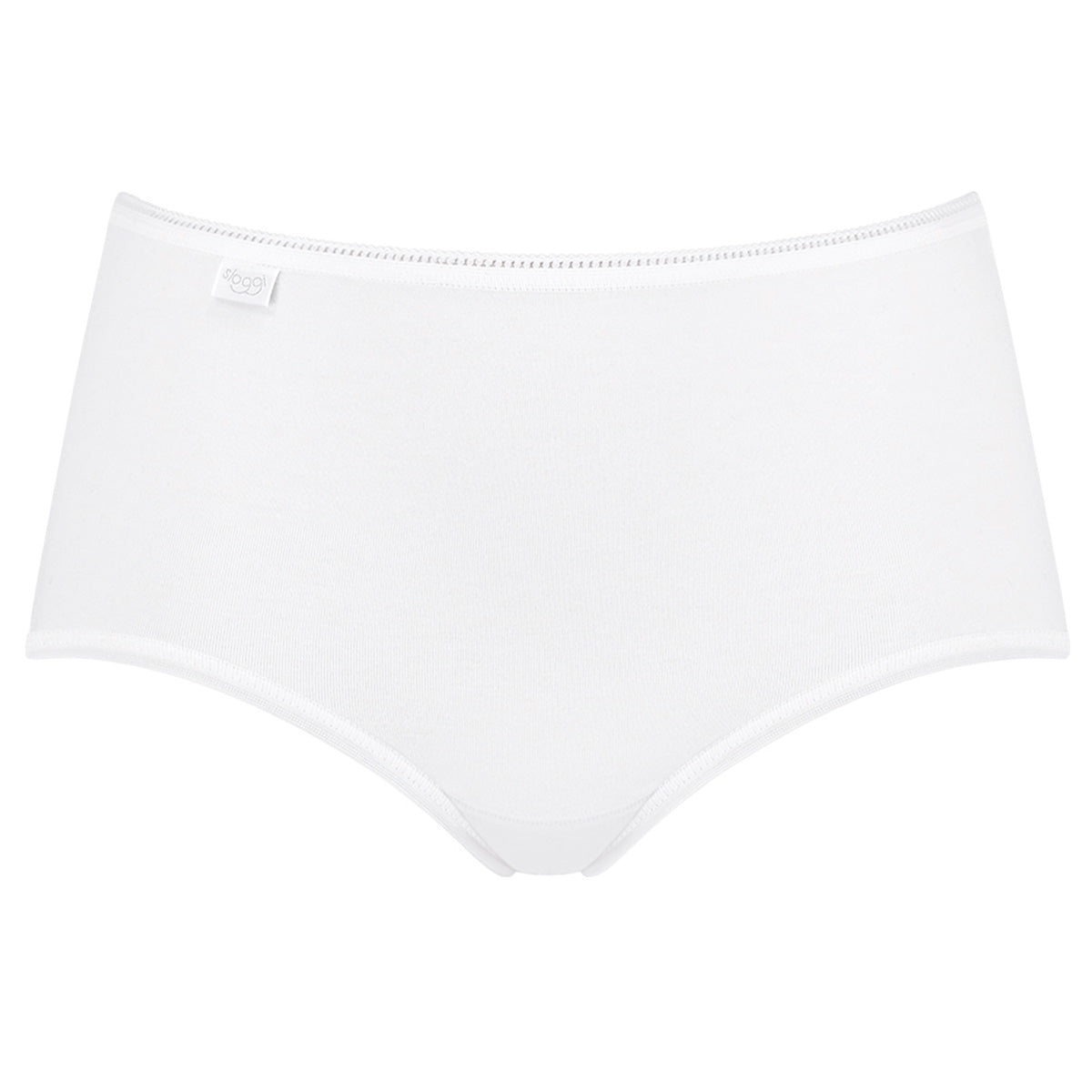 Sloggi 24/7 Cotton 2-Pack midi trusse, hvid - 10168155 - 0003 - White