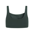 Girlfriend Collective Tommy Square Neck sports BH, grøn - 1016 - MOSS - Moss