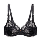 Triumph Peony Florale W BH med bøjle, sort - 10181768 - 0004 - Black