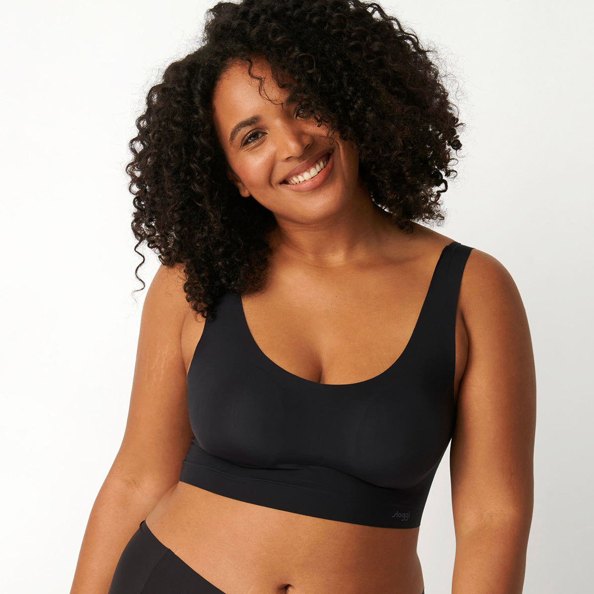 Sloggi Zero Feel BH top, sort - 10186804 - - Black