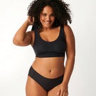 Sloggi Zero Feel BH top, sort - 10186804 - - Black