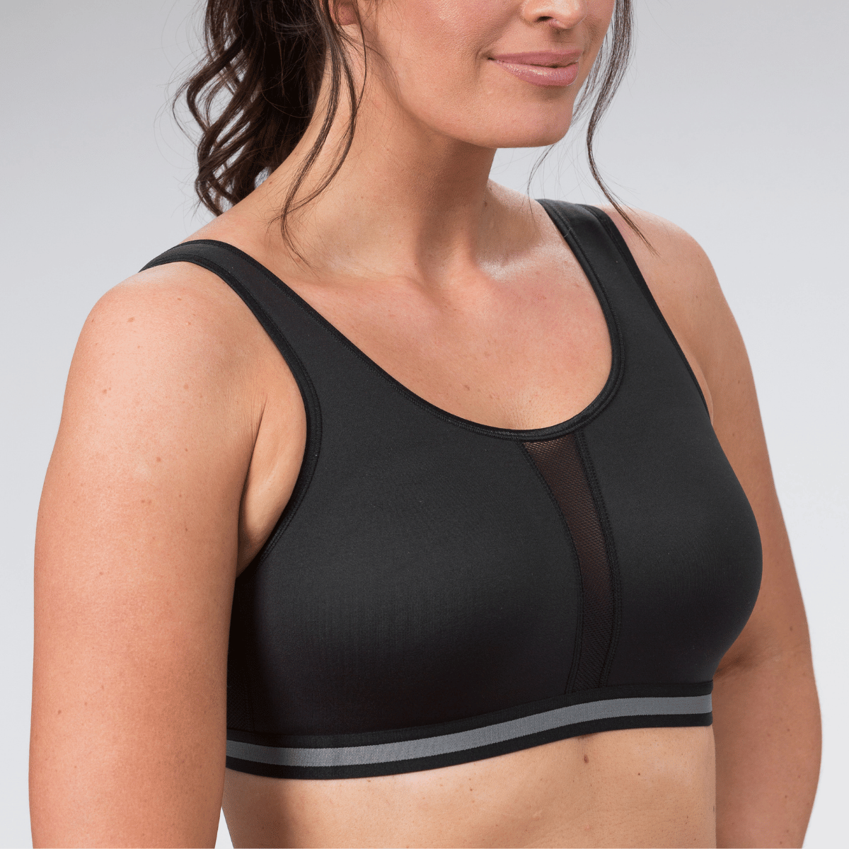 Trofé Carolina sports BH, sort - 10195 - 1200 - Black