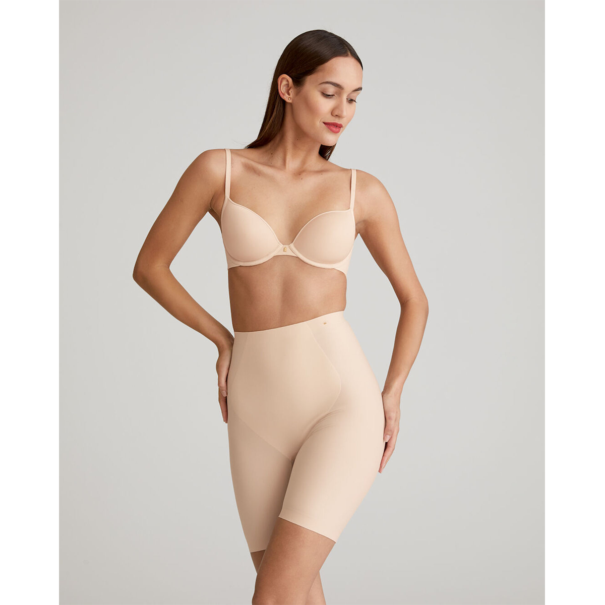 Triumph Medium Shaping Series shorts, beige - 10201712 - 00NZ - Nude Beige