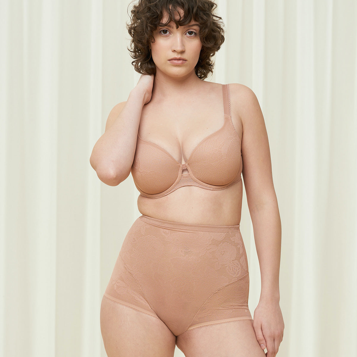 Triumph Wild Rose Sensation maxi trusse, beige - 10206011 - 7575 - Sunkiss