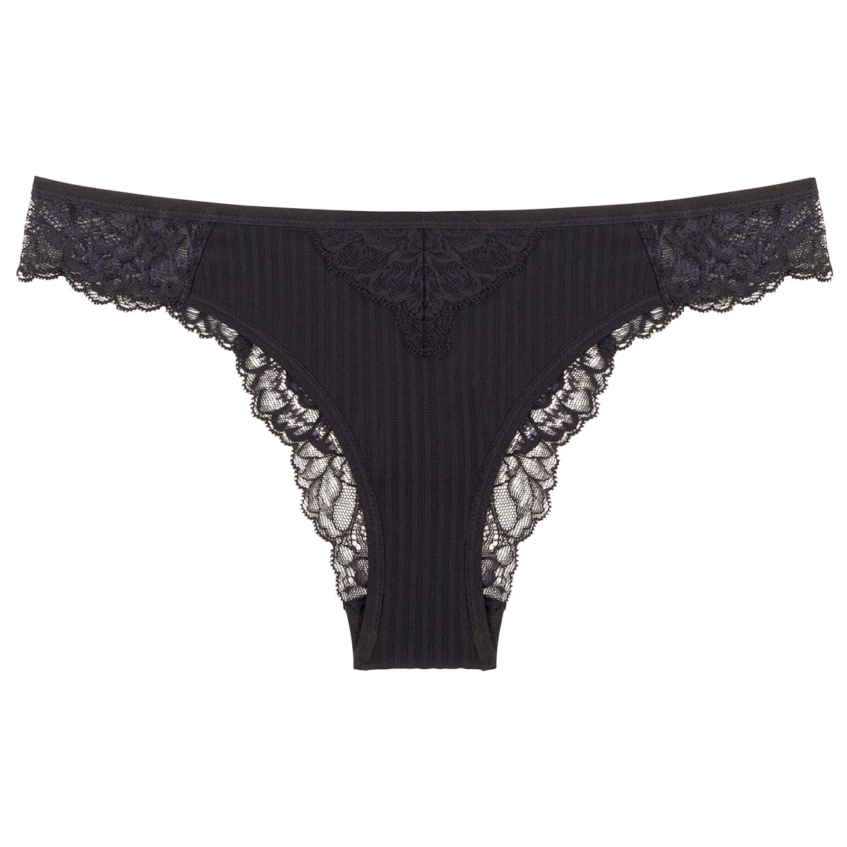 Triumph Peony Florale Brazilian g-streng, sort - 10207951 - 0004 - Black