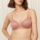 Triumph Aura Spotlight WHP BH med bøjle, beige - 10207996 - 7575 - Sunkiss