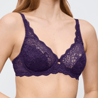 Triumph Amourette W BH med bøjle, lilla - 10209574 - 00EH - Royal Purple