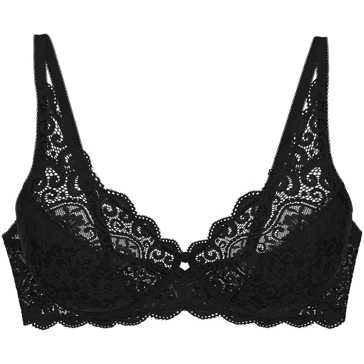 Triumph Amourette W BH med bøjle, sort - 10209574 - 0004 - Black