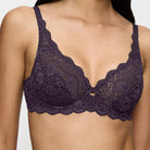 Triumph Amourette W BH med bøjle, lilla - 10209574 - 00YQ - Brandy