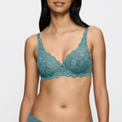 Triumph Amourette W BH med bøjle, turkis - 10209574 - 1597 - Quiet Turquoise
