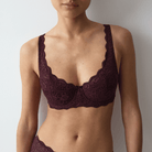 Triumph Amourette WHP BH med bøjle, bordeaux - 10209584 - 7291 - Claret