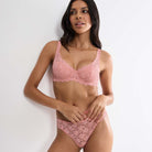 Triumph Amourette WHP BH med bøjle, pink - 10209584 - 00BE - Cherry Rose