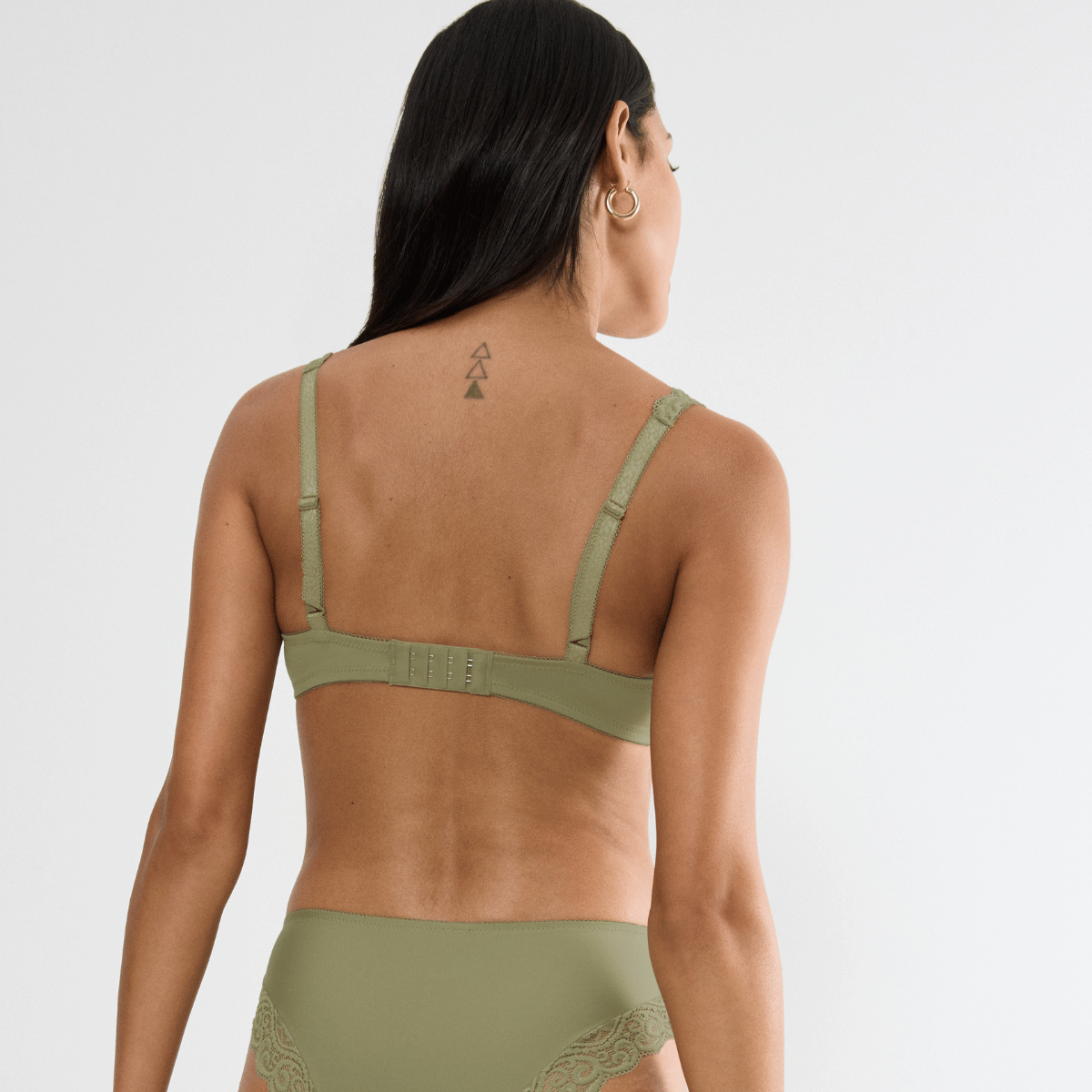 Triumph Amourette WHP BH med bøjle, grøn - 10209584 - 7855 - Olive Gold