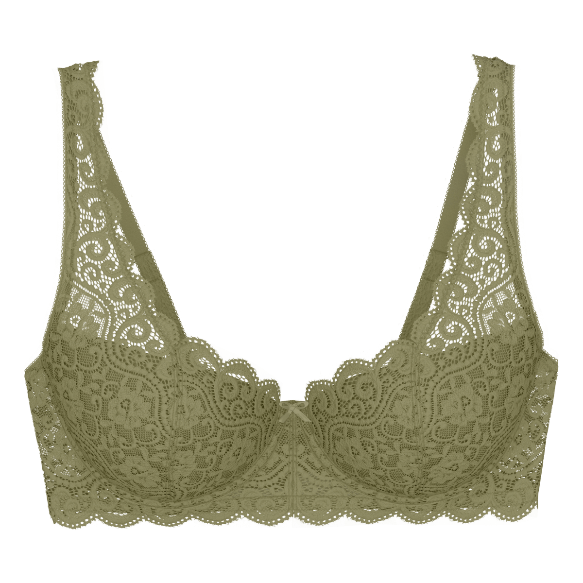 Triumph Amourette WHP BH med bøjle, grøn - 10209584 - 7855 - Olive Gold