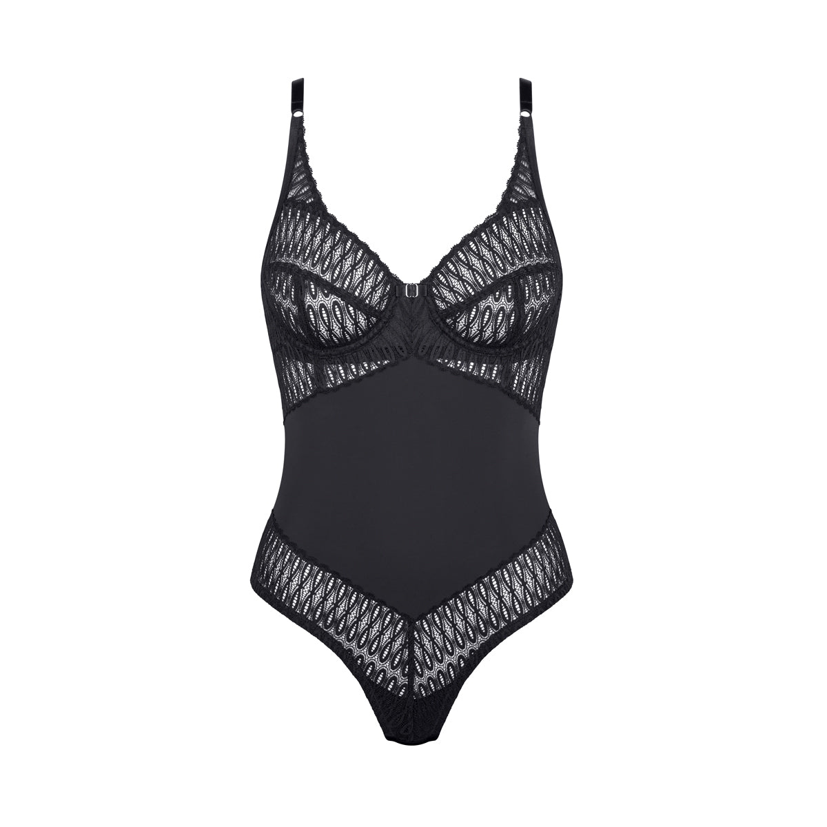 Triumph Aura Spotlight bodystocking, sort - 10209610 - 0004 - Black